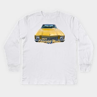 1971 Chevrolet Monte Carlo SS Coupe Kids Long Sleeve T-Shirt
